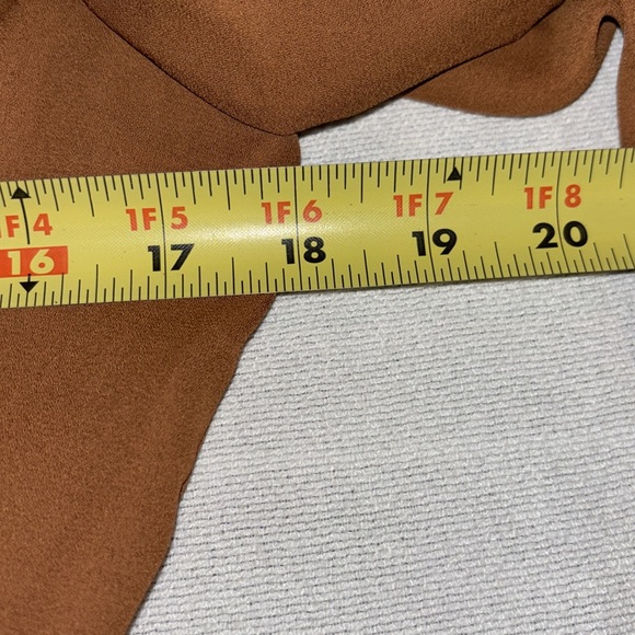 Becca x Bar III women’s ginger bread long sleeve dress size XS - Picture 6 of 9